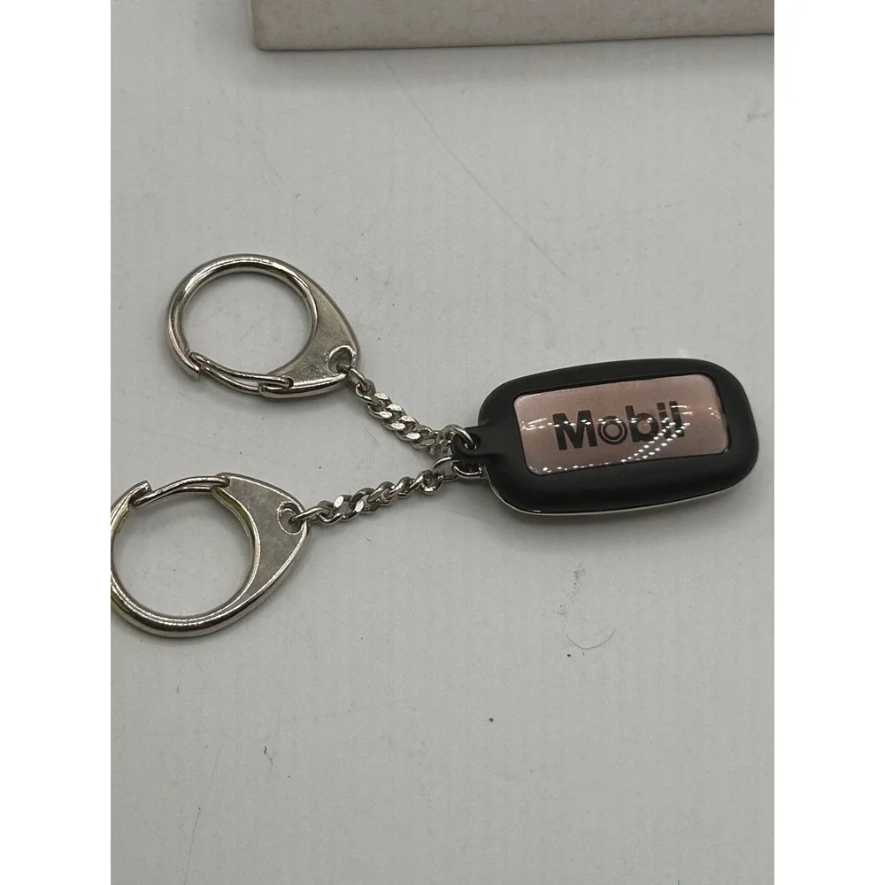 Vintage‎ German Aachen Two Part Keychain Mobil Advertising Keychain